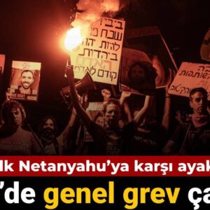 halk netanyahuya karsi ayakta israilde genel grev cagrisi 45RPQUca