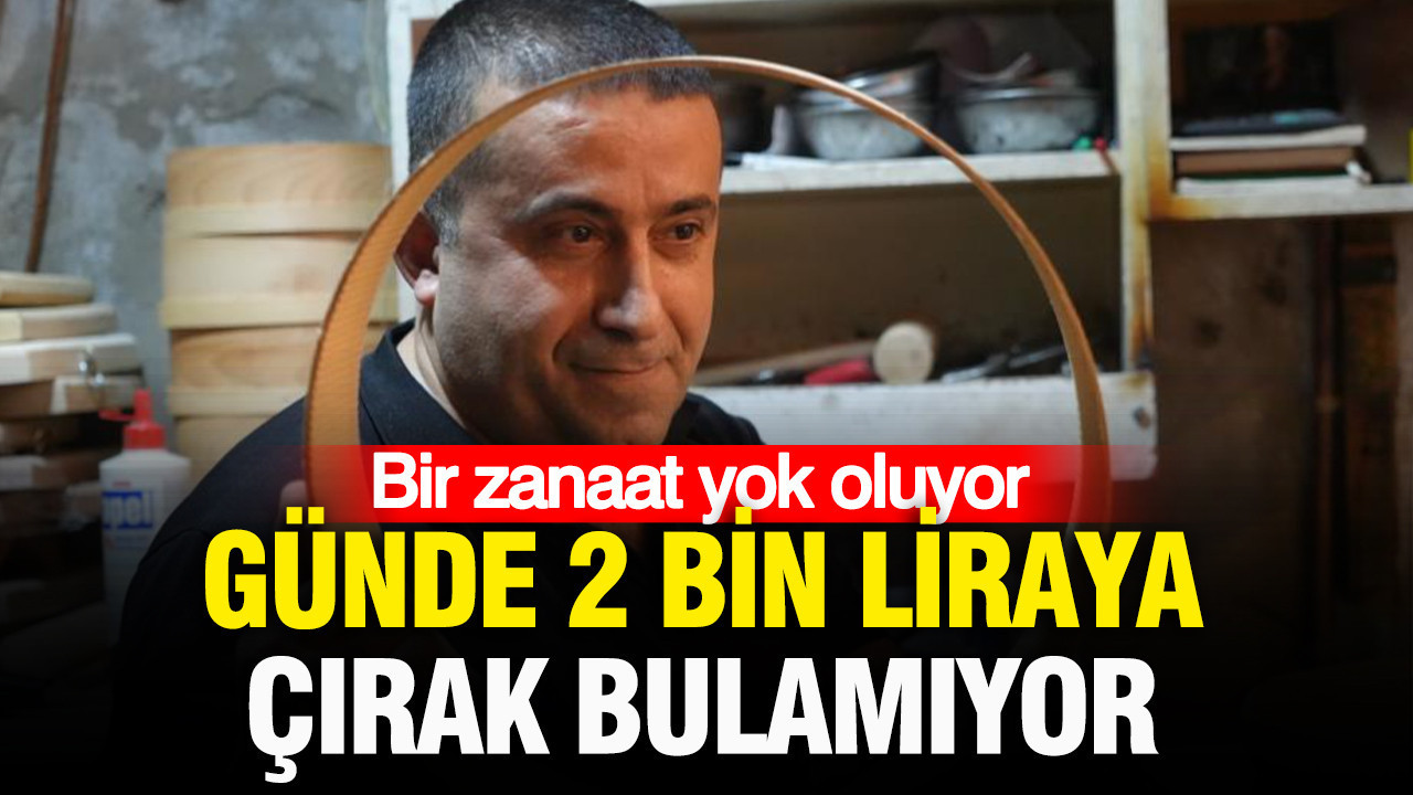 Bir zanaat yok oluyor elek ustasi gunde 2 bin liraya cirak bulamiyor rew8VyQi